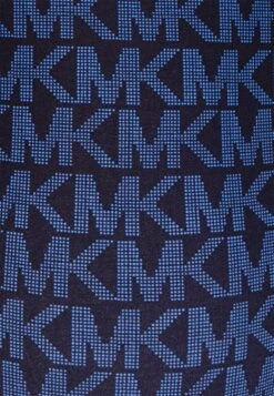 MICHAEL Michael Kors SIGNATURE LOGO SCOOP NECK ONEPIECE - Badeanzug - New Navy -Michael Kors Geschaft 457a1ac0178a41aa90480ccec61f5f0a