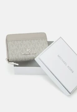 MICHAEL Michael Kors JET SET CHARM COIN CARD CASE - Geldbörse - Pearl Grey -Michael Kors Geschaft 45a478d26f3f43ac98ba00ae2c8c2a45