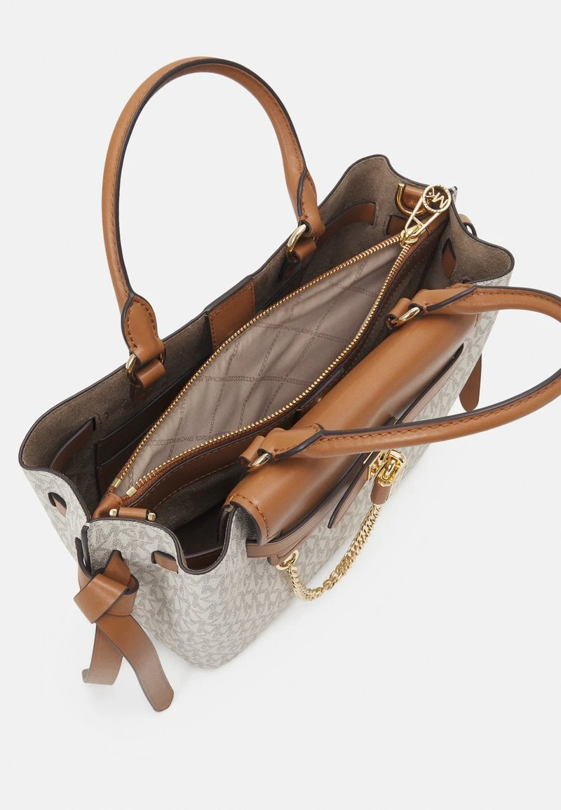 MICHAEL Michael Kors HAMILTON LEGACY BELTED - Handtasche - Vanilla/acrn 6 MICHAEL Michael Kors HAMILTON LEGACY BELTED - Handtasche - Vanilla/acrn – Bild 4