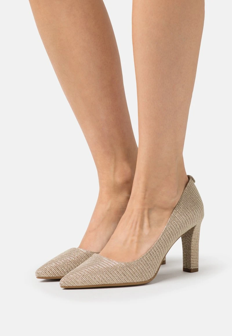 MICHAEL Michael Kors MILLY FLEX - Pumps - Gold-coloured 3 MICHAEL Michael Kors MILLY FLEX - Pumps - Gold-coloured