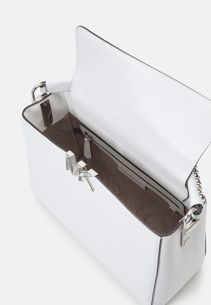 MICHAEL Michael Kors KARLIE SATCHEL - Handtasche - Optic White 5 MICHAEL Michael Kors KARLIE SATCHEL - Handtasche - Optic White – Bild 3