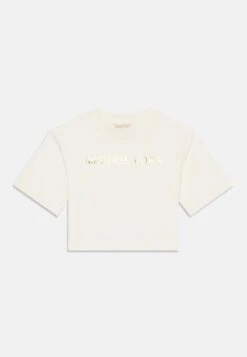 MICHAEL KORS KIDS SHORT SLEEVES TEE - T-Shirt Print - Off White