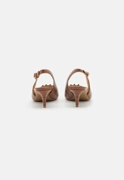 MICHAEL Michael Kors PARKER FLEX KITTEN SLING - Pumps - Chestnut -Michael Kors Geschaft 4f322102eef941dbad8eeb14e0c0145c