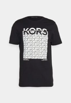 Michael Kors BLOCK CUBE TEE - T-Shirt Print - Black -Michael Kors Geschaft 528bcac603f74b0db3dc4ae5a7175913