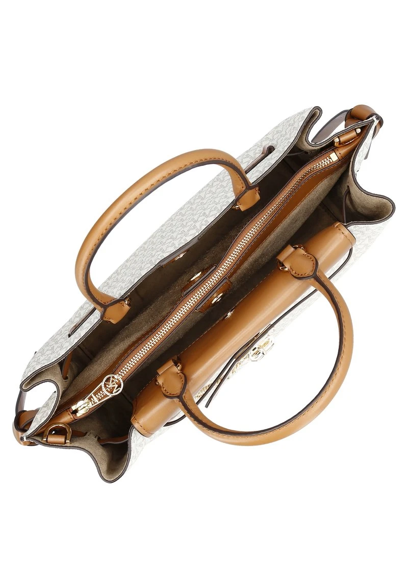 MICHAEL Michael Kors HAMILTON LEGACY BELTED SATCHEL - Handtasche - Vanilla/acrn 5 MICHAEL Michael Kors HAMILTON LEGACY BELTED SATCHEL - Handtasche - Vanilla/acrn – Bild 3