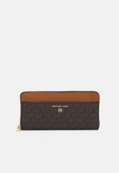 MICHAEL Michael Kors JET POCKET - Geldbörse - Brown