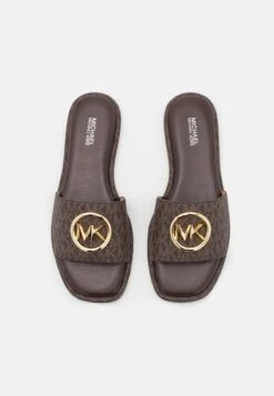 MICHAEL Michael Kors HAYWORTH SLIDE - Pantolette Flach - Brown 12 MICHAEL Michael Kors HAYWORTH SLIDE - Pantolette Flach - Brown -Michael Kors Geschaft 58316043c23845ab865918318603e5bf