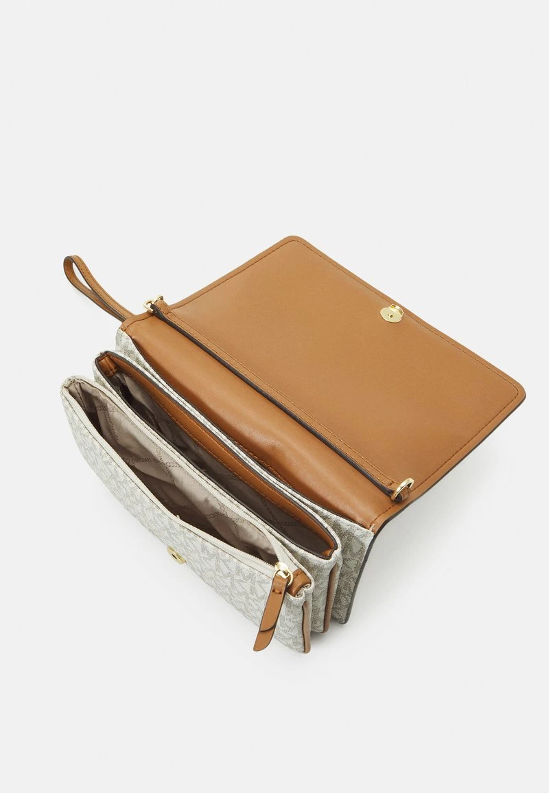 MICHAEL Michael Kors JET SET CHARM ACCORDIAN FLAP XBODY - Umhängetasche - Vanilla/acrn 5 MICHAEL Michael Kors JET SET CHARM ACCORDIAN FLAP XBODY - Umhängetasche - Vanilla/acrn – Bild 3