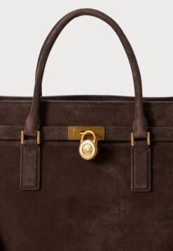 MICHAEL Michael Kors HAMILTON SATCHEL - Handbag - Chocolate -Michael Kors Geschaft 5d581246a0644eff84aaa4ee2a6c9db0