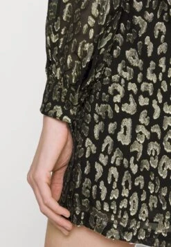 MICHAEL Michael Kors CHEETAH MINI - Cocktailkleid/festliches Kleid - Black/gold-coloured -Michael Kors Geschaft 5d5d012563534f918586129d9b7eac26