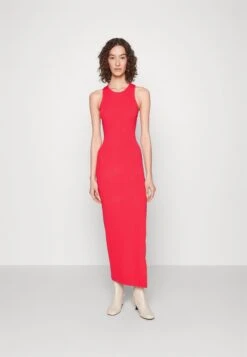 MICHAEL Michael Kors TANK SIDE SLIT MAXI - Freizeitkleid - Geranium
