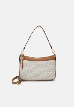 MICHAEL Michael Kors JET CHARM POCHETTE XBODY - Handtasche - Vanilla