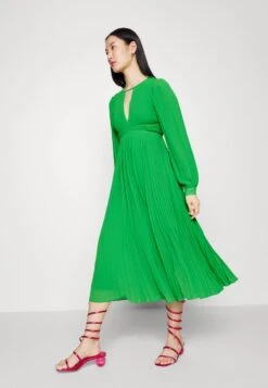 MICHAEL Michael Kors PLEATED - Cocktailkleid/festliches Kleid - Spring Green -Michael Kors Geschaft 64be7df5a0734683a2a166602b3aae15
