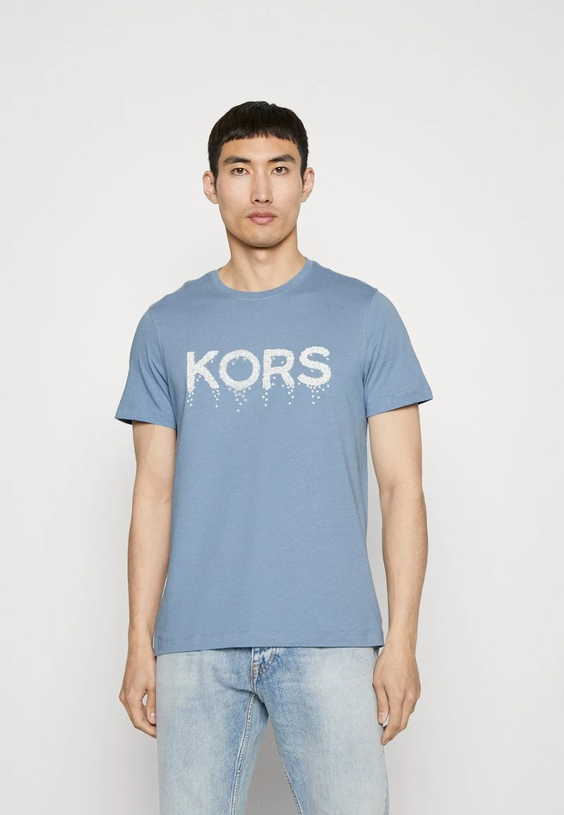 Michael Kors KORS SPILL TEE - T-Shirt Print - Blau 3 Michael Kors KORS SPILL TEE - T-Shirt Print - Blau
