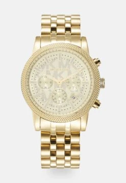Michael Kors HUTTON - Chronograph - Gold-coloured