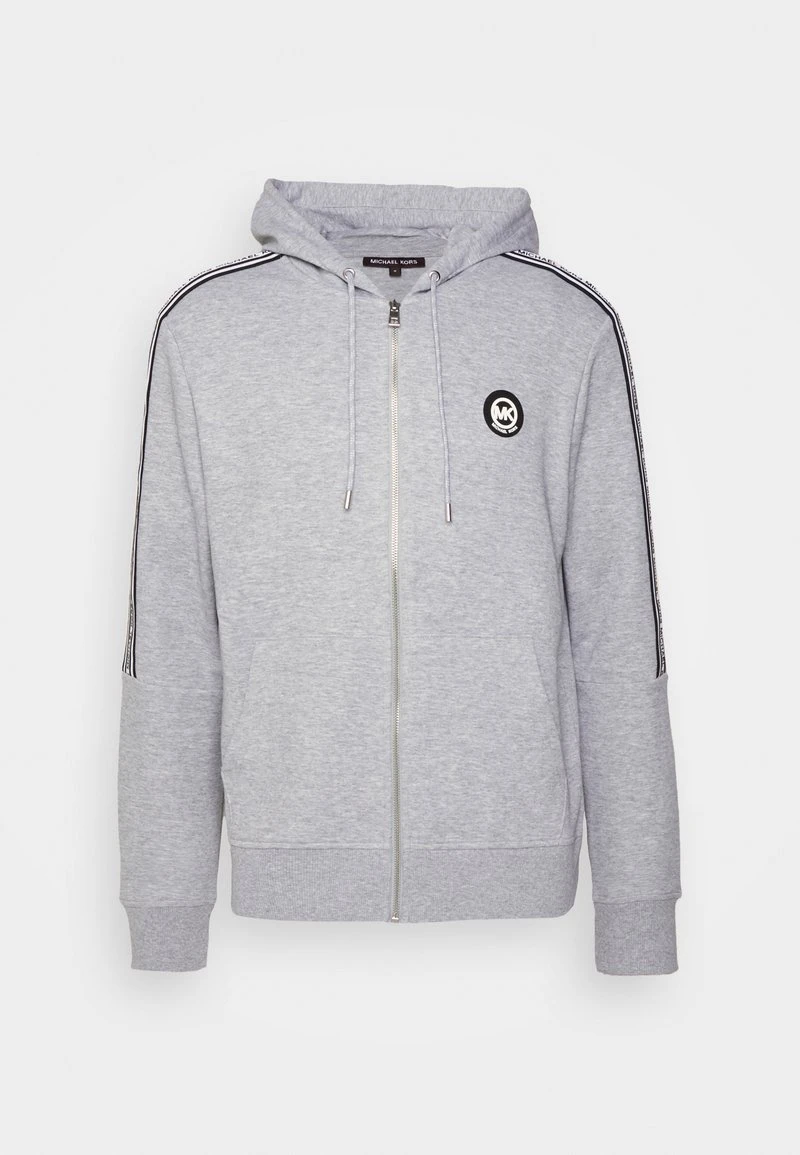 Michael Kors NEW EVERGREEN HOODIE - Sweatjacke - Heather Grey 6 Michael Kors NEW EVERGREEN HOODIE - Sweatjacke - Heather Grey – Bild 4