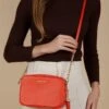 Michael Kors Umhängetasche - Orange -Michael Kors Geschaft 69d8cb524ab044aabffa3ebb709cdf90