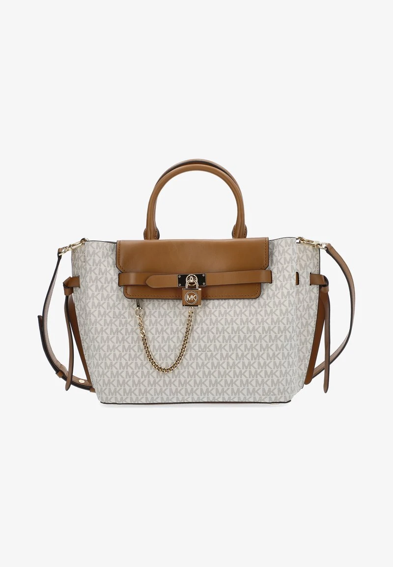 MICHAEL Michael Kors HAMILTON LEGACY BELTED SATCHEL - Handtasche - Vanilla/acrn 7 MICHAEL Michael Kors HAMILTON LEGACY BELTED SATCHEL - Handtasche - Vanilla/acrn – Bild 5