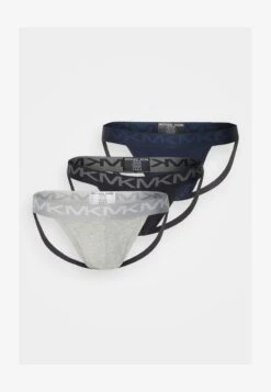 Michael Kors JOCK 3 PACK - Slip - Navy -Michael Kors Geschaft 6b9993b5546648efbc260a32e1083797
