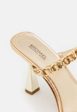 MICHAEL Michael Kors CLARA CHAIN - Pantolette Hoch - Gold -Michael Kors Geschaft 6c930b887ef84bd69f731c02b05676ee