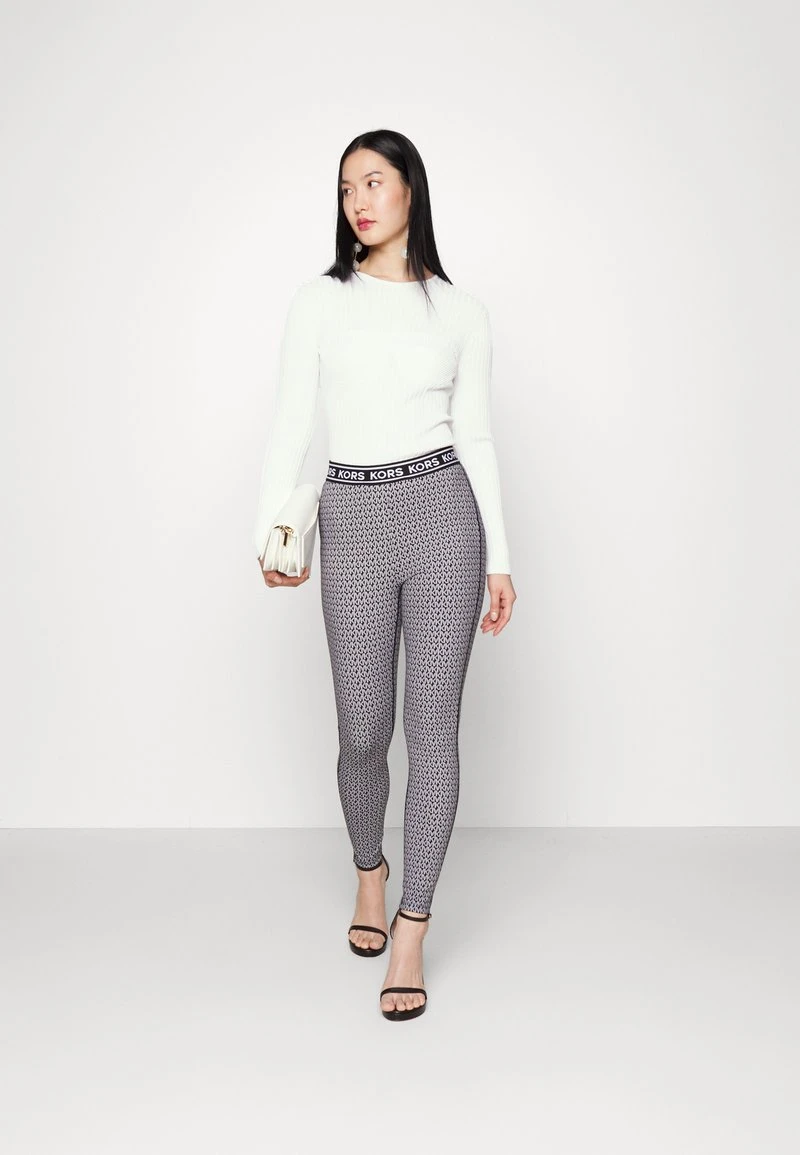 MICHAEL Michael Kors Leggings - Hosen - Black/white 4 MICHAEL Michael Kors Leggings - Hosen - Black/white – Bild 2