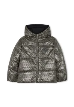 MICHAEL KORS KIDS REVERSIBLE PUFFER - Winterjacke - Black Yellow