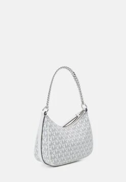 MICHAEL Michael Kors JET CHAIN POUCHETTE - Handtasche - Opticwht -Michael Kors Geschaft 70644e702c4e4cf7b4298cd2550b3b73
