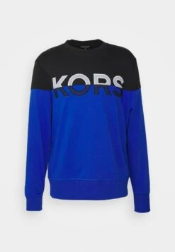 Michael Kors COLOR BLOCK CREW - Sweatshirt - Royal Blu -Michael Kors Geschaft 75a5c6afd3864271ad3552d6b49bb5b9