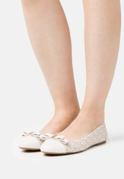 MICHAEL Michael Kors ANDREA - Klassischer Ballerina - Vanilla
