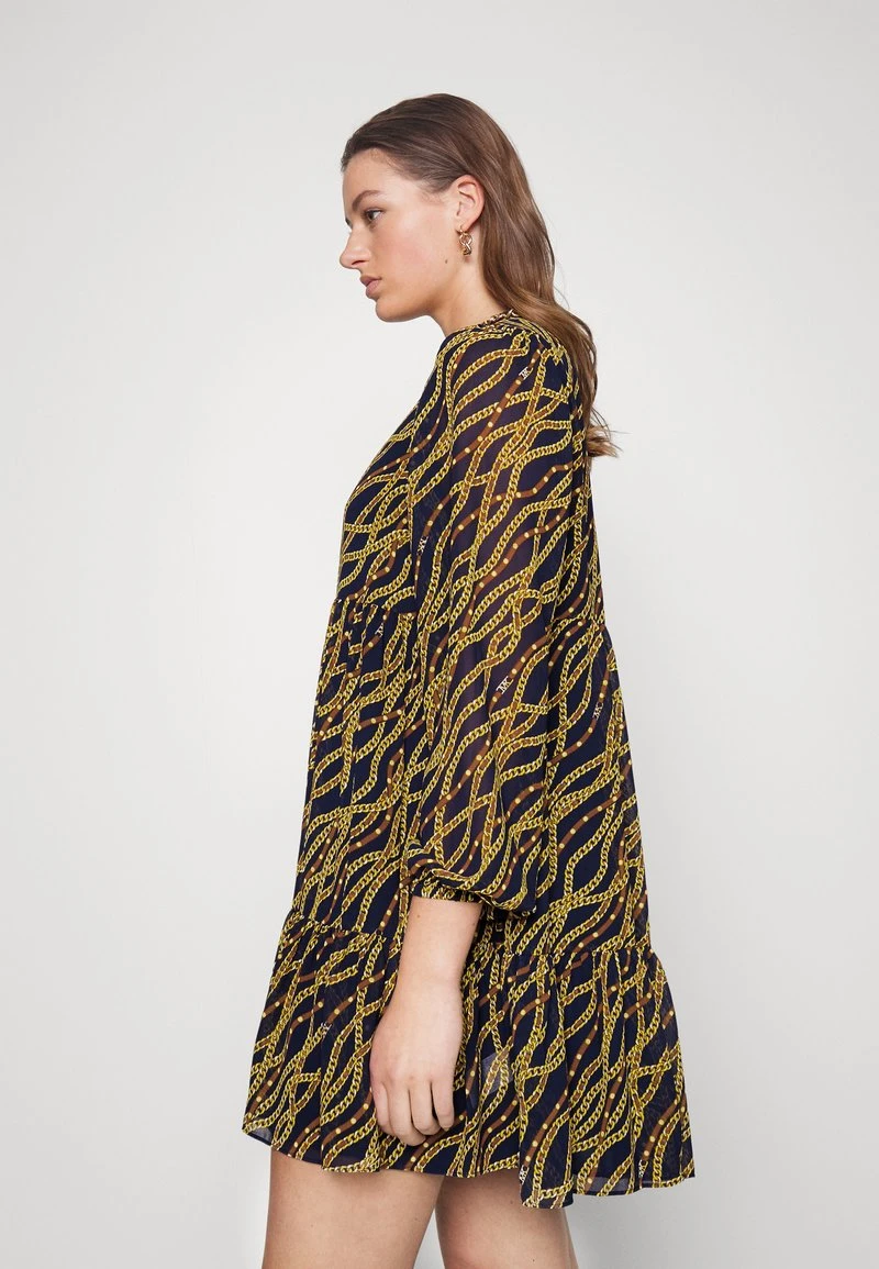 MICHAEL Michael Kors BIAS CHAIN TENTY - Freizeitkleid - Midnightblue 6 MICHAEL Michael Kors BIAS CHAIN TENTY - Freizeitkleid - Midnightblue – Bild 4