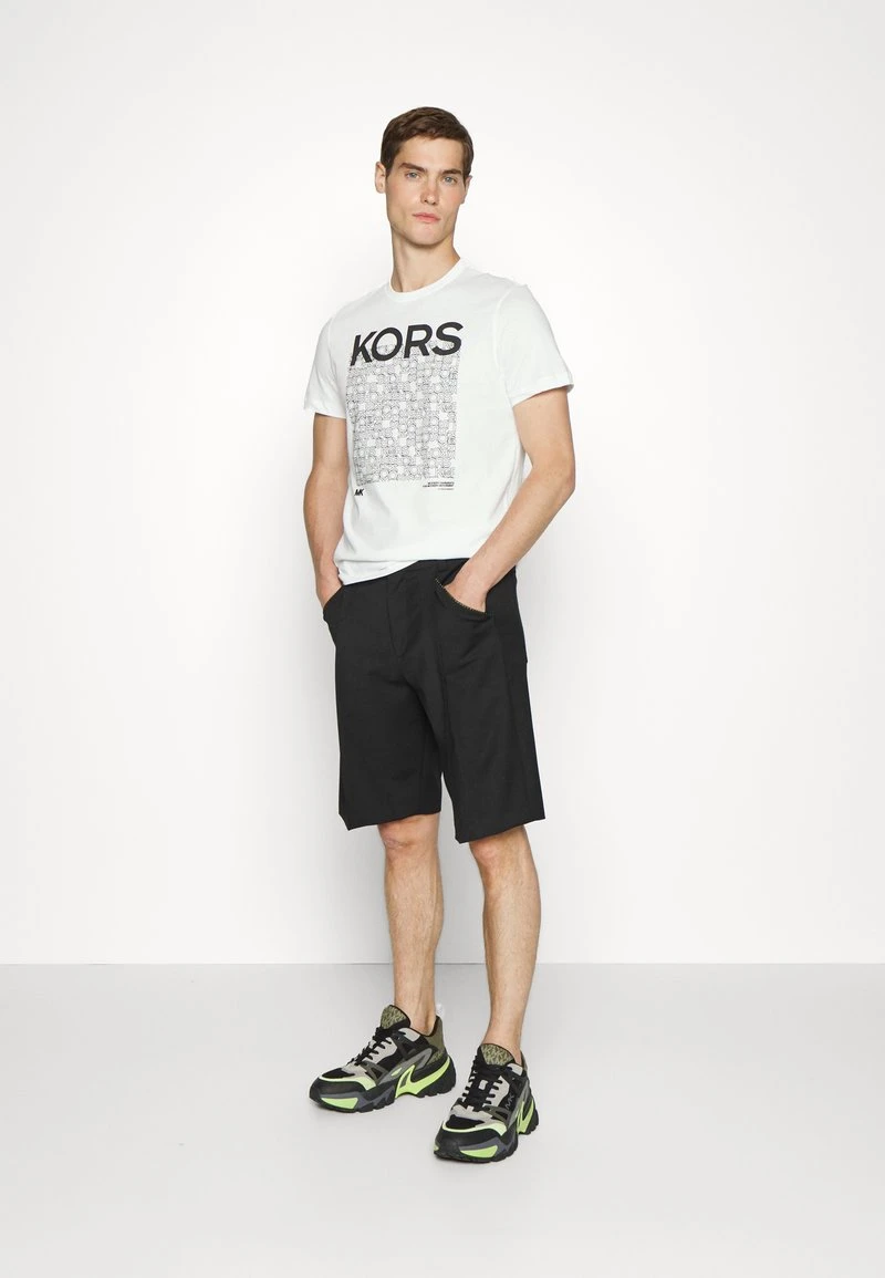 Michael Kors NEWSPRINT TEE - T-Shirt Print - White 4 Michael Kors NEWSPRINT TEE - T-Shirt Print - White – Bild 2