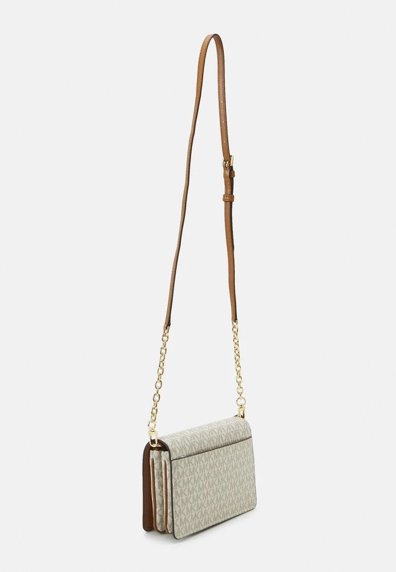 MICHAEL Michael Kors JET SET CHARM ACCORDIAN FLAP XBODY - Umhängetasche - Vanilla/acrn 4 MICHAEL Michael Kors JET SET CHARM ACCORDIAN FLAP XBODY - Umhängetasche - Vanilla/acrn – Bild 2