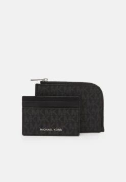 Michael Kors WALLET SET UNISEX - Geldbörse - Black
