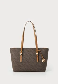 MICHAEL Michael Kors QUINN TOTE - Handbag - Brown/acorn