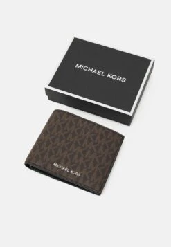 Michael Kors BILLFOLD GREYSON UNISEX - Geldbörse - Brown -Michael Kors Geschaft 803089bd6a554a0394a7a23fbd32878a