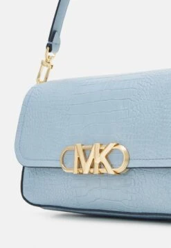 MICHAEL Michael Kors PARKER POUCHETTE - Handtasche - Pale Blue -Michael Kors Geschaft 83443edaef4d44ae93c469f910fbcc0f