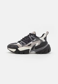 Michael Kors NICK TRAINER - Trainers - Black/white/multi-coloured
