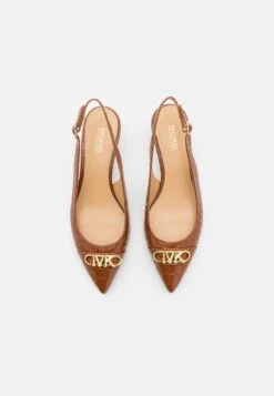 MICHAEL Michael Kors PARKER FLEX KITTEN SLING - Pumps - Chestnut -Michael Kors Geschaft 8474b860109c4b4d9fbf489d81c12970