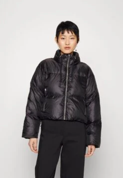 MICHAEL Michael Kors CROPD SOLID ECO - Daunenjacke - BLACK