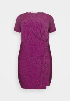 MICHAEL Michael Kors TWIST MINI - Jerseykleid - CERISE -Michael Kors Geschaft 85c23cb8e5314dc7b8b887ddb68b8870