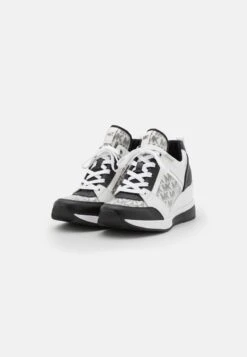 MICHAEL Michael Kors GEORGIE TRAINER - Sneaker Low - Optic White/black -Michael Kors Geschaft 85ed819483754a578421aebeb656675d