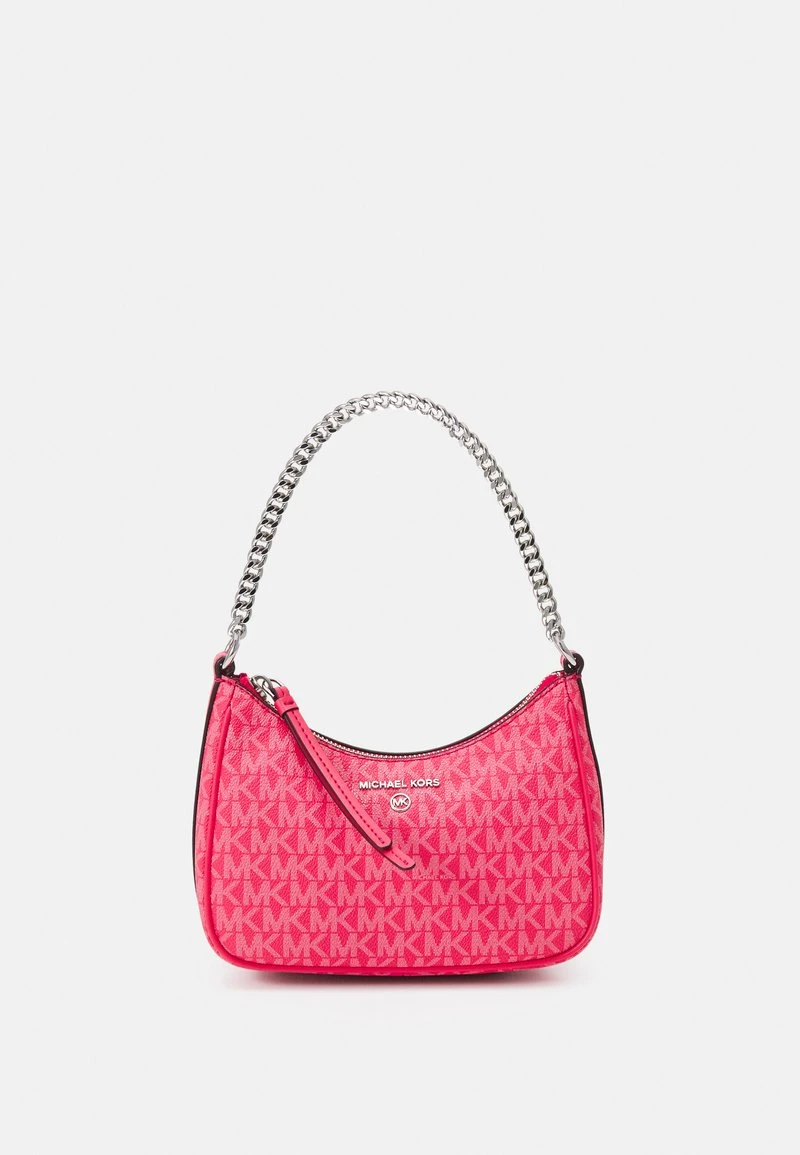 MICHAEL Michael Kors JET CHAIN POUCHETTE - Handtasche - Geranium 3 MICHAEL Michael Kors JET CHAIN POUCHETTE - Handtasche - Geranium