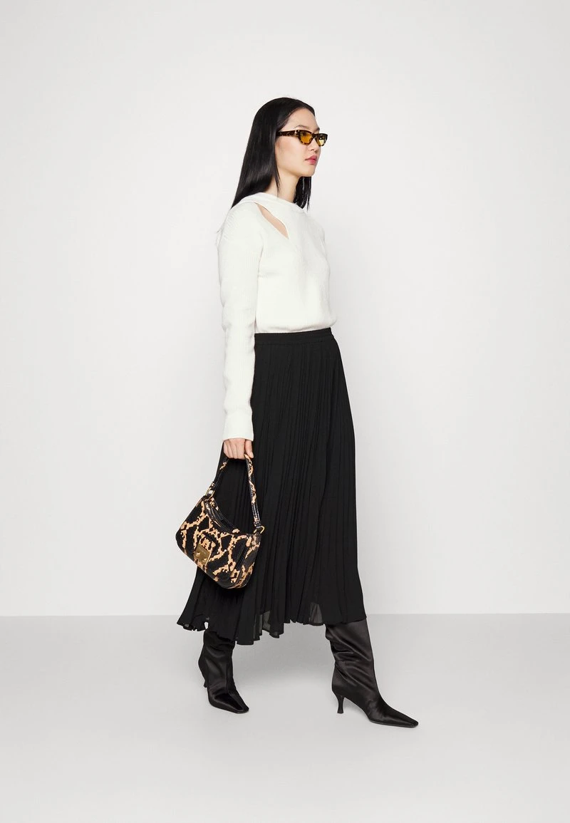 MICHAEL Michael Kors MIDI PLEAT SKRT - Faltenrock - Black 3 MICHAEL Michael Kors MIDI PLEAT SKRT - Faltenrock - Black – Bild 2