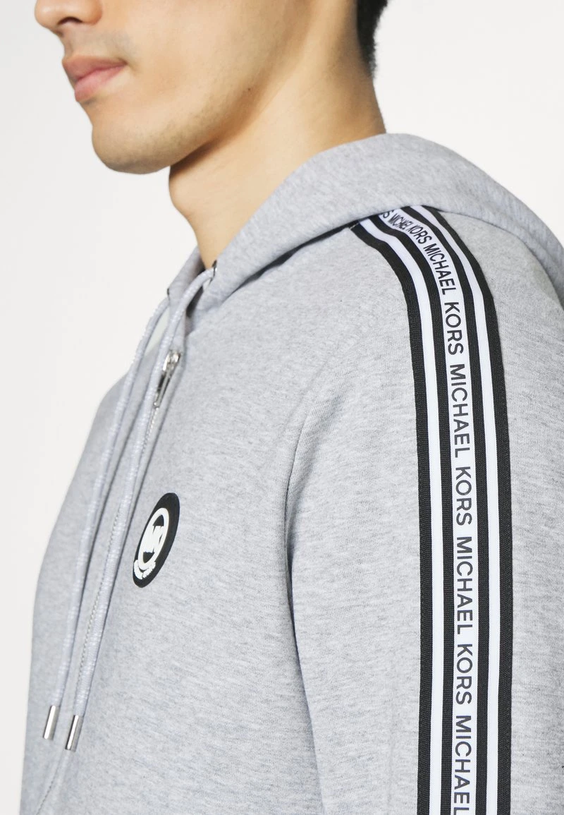 Michael Kors NEW EVERGREEN HOODIE - Sweatjacke - Heather Grey 7 Michael Kors NEW EVERGREEN HOODIE - Sweatjacke - Heather Grey – Bild 5