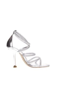 Michael Kors High Heel Sandalette - Argento -Michael Kors Geschaft 8e310409e98c457784f0d01ed4545ab6