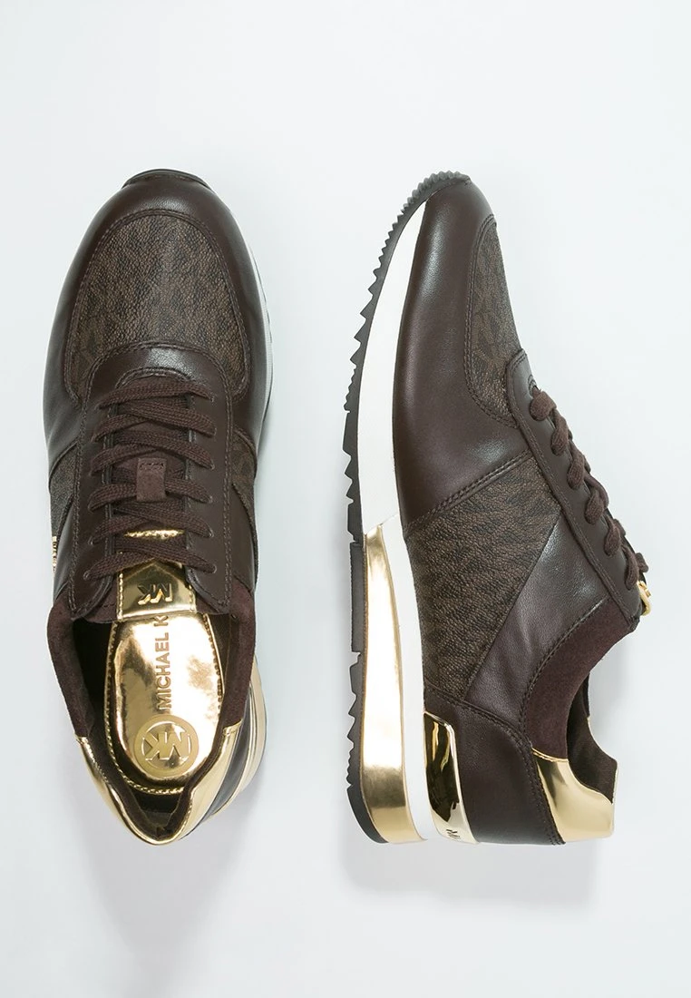 MICHAEL Michael Kors ALLIE - Trainers - Brown 6 MICHAEL Michael Kors ALLIE - Trainers - Brown – Bild 4