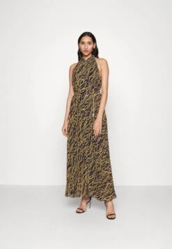 MICHAEL Michael Kors HALTER PLEAT DRESS - Maxikleid - Midnightblue