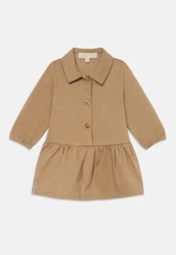 MICHAEL KORS KIDS BABY LONG SLEEVED DRESS - Blusenkleid - Stone
