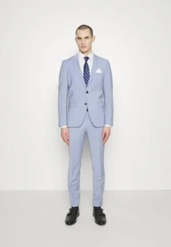 Michael Kors CROSSHATCH AND STRIPE - Krawatte - Navy -Michael Kors Geschaft 94417dedf6584eab9fe52372744bb424