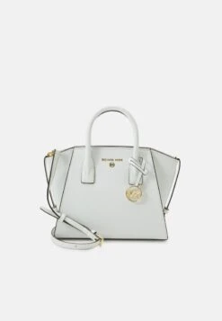 MICHAEL Michael Kors AVRIL SATCHEL - Handtasche - Optic White